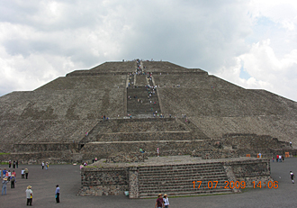 pyramide du Soleil &agrave; Teotihuac&aacute;n