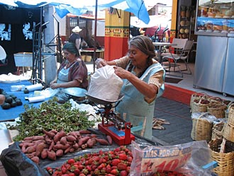 march&eacute; de Santiago Tianguistengo 