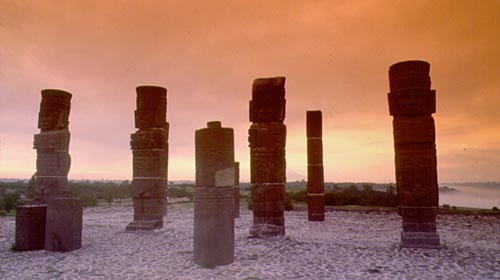 Tula au coucher du soleil