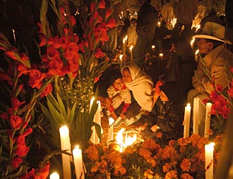 Offrandes &agrave; la F&ecirc;te des Morts