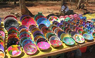 artisanat au sein du site de Chich&eacute;n Itz&aacute; 