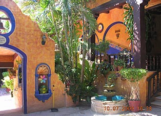entrée de l'hôtel El Fuerte