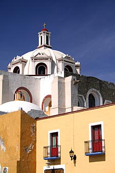 église d'Huamantla (état de Tlaxcala au Mexique)