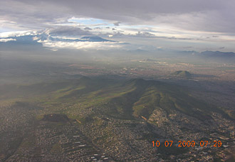 d&eacute;collage matinal de Mexico