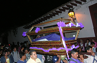 chemin de croix &agrave; Patzcuaro