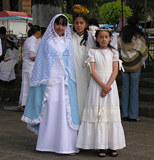 procession du Christ Ressuscit&eacute; &agrave; P&aacute;tzcuaro - Dimanche de P&acirc;ques