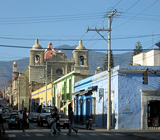 église de la Compagnie à Oaxaca (Mexique)