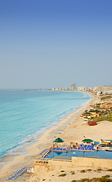 la zone h&ocirc;teli&egrave;re de Cancun