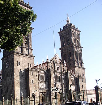cath&eacute;drale de Puebla (ville et &eacute;tat du Mexique)