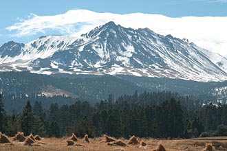 le Nevado de Toluca (&eacute;tat de Mexico)