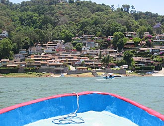 le lac de valle de Bravo (&eacute;tat de Mexico)